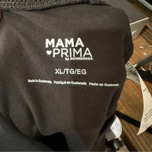 Motherhood Maternity Black Prima Postpartum Cropped Leggings NWT - Picture 9 of 11